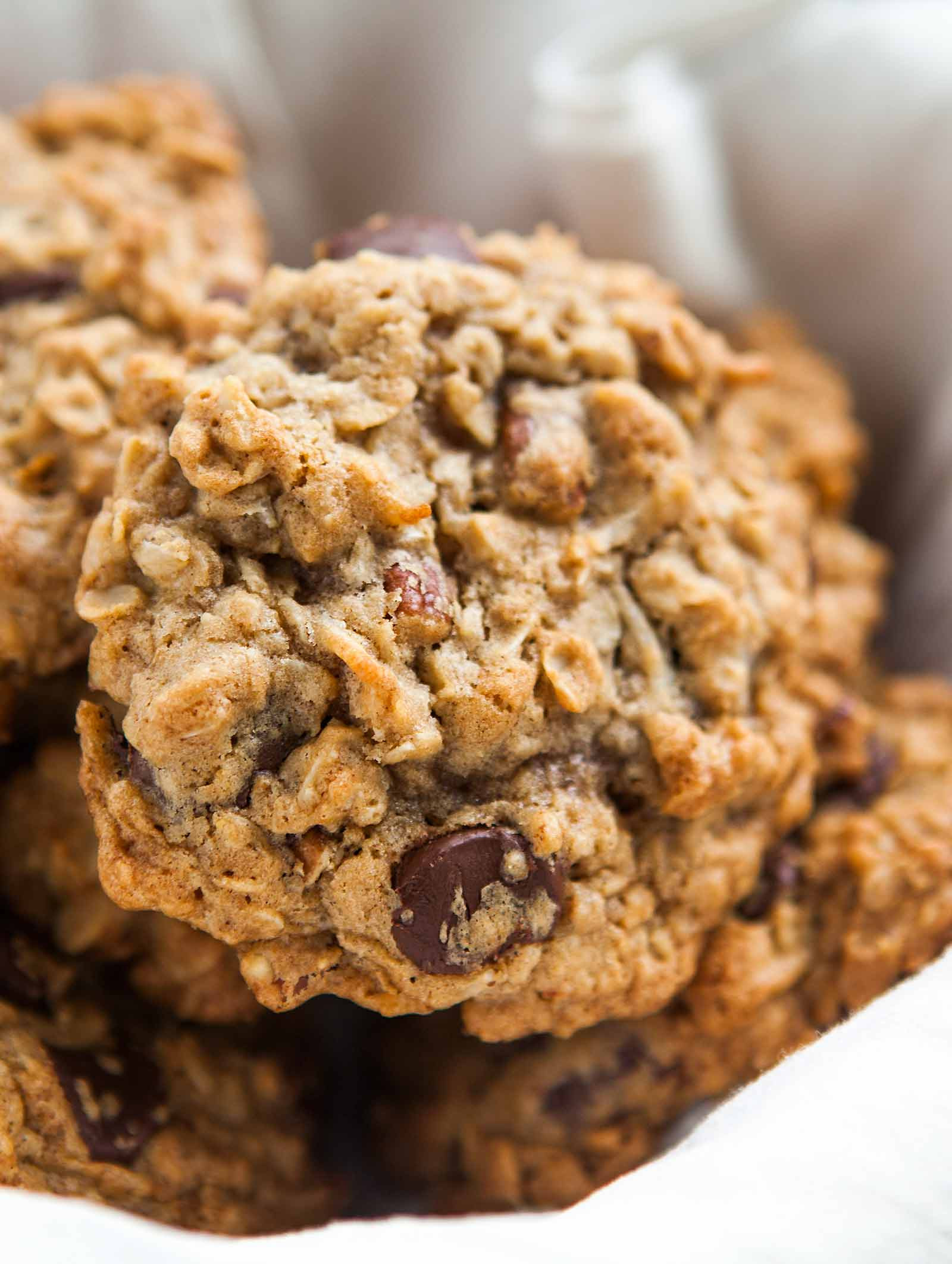Recipes For Oatmeal Cookies
 BEST Oatmeal Chocolate Chip Cookies Recipe