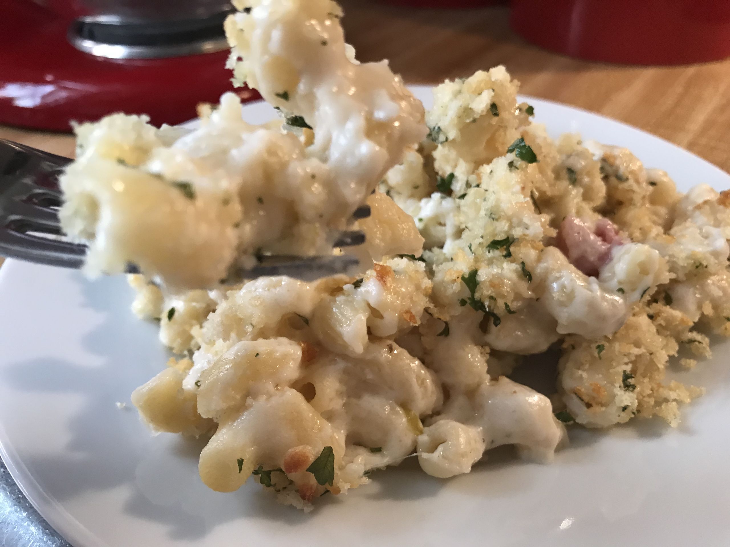 Reheating Baked Macaroni And Cheese Baked White Cheddar Mac & Cheese With Smoked Sausage
