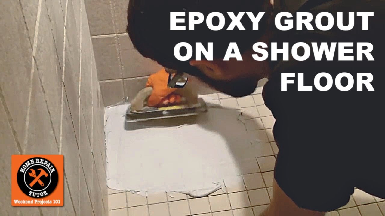 Repairing Bathroom Tiles
 How to Use Epoxy Grout on a Tiled Shower Floor