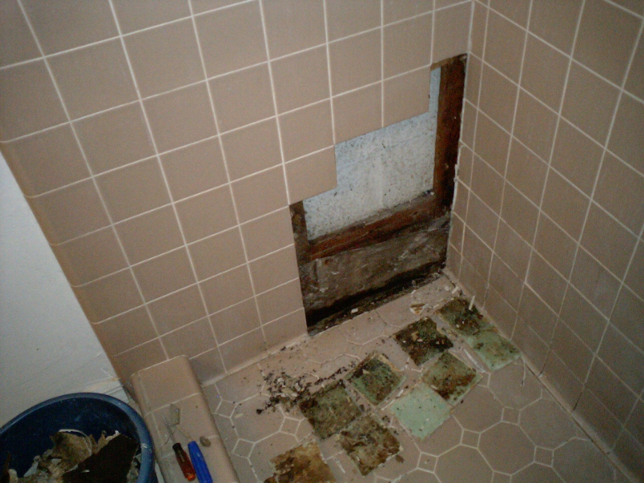 Repairing Bathroom Tiles
 How to Repair a Shower Stall The Successful Landlord Blog