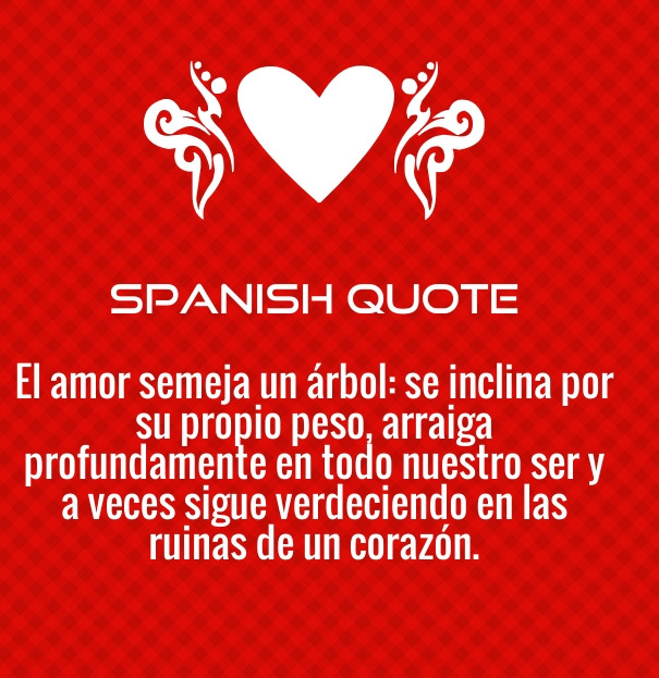 Romantic Quotes In Spanish
 Spanish Poems Valentine Short