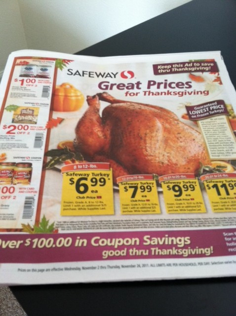 Safeway Complete Holiday Dinners
 safeway thanksgiving dinner