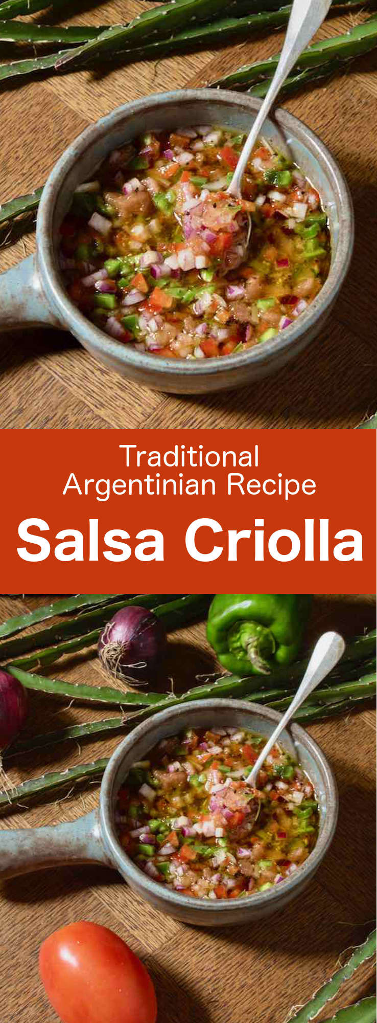 Salsa Criolla Recipe
 Salsa Criolla Traditional Argentinian Sauce Recipe