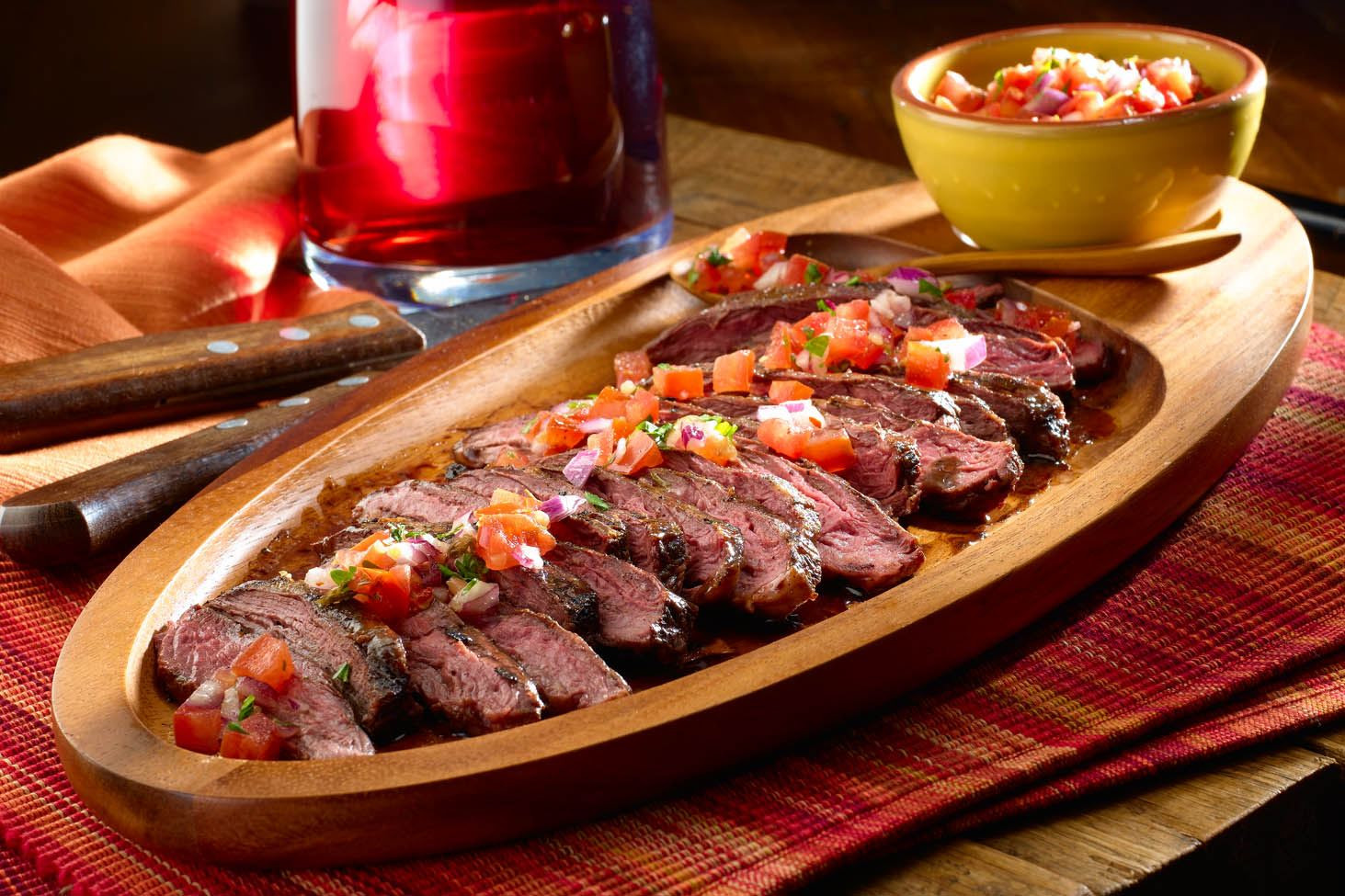 Salsa Criolla Recipe
 MyPlate Argentinean Grilled Steaks with Salsa Criolla