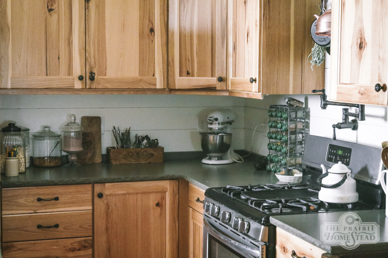 Shiplap Kitchen Backsplash
 DIY Shiplap Kitchen Backsplash • The Prairie Homestead