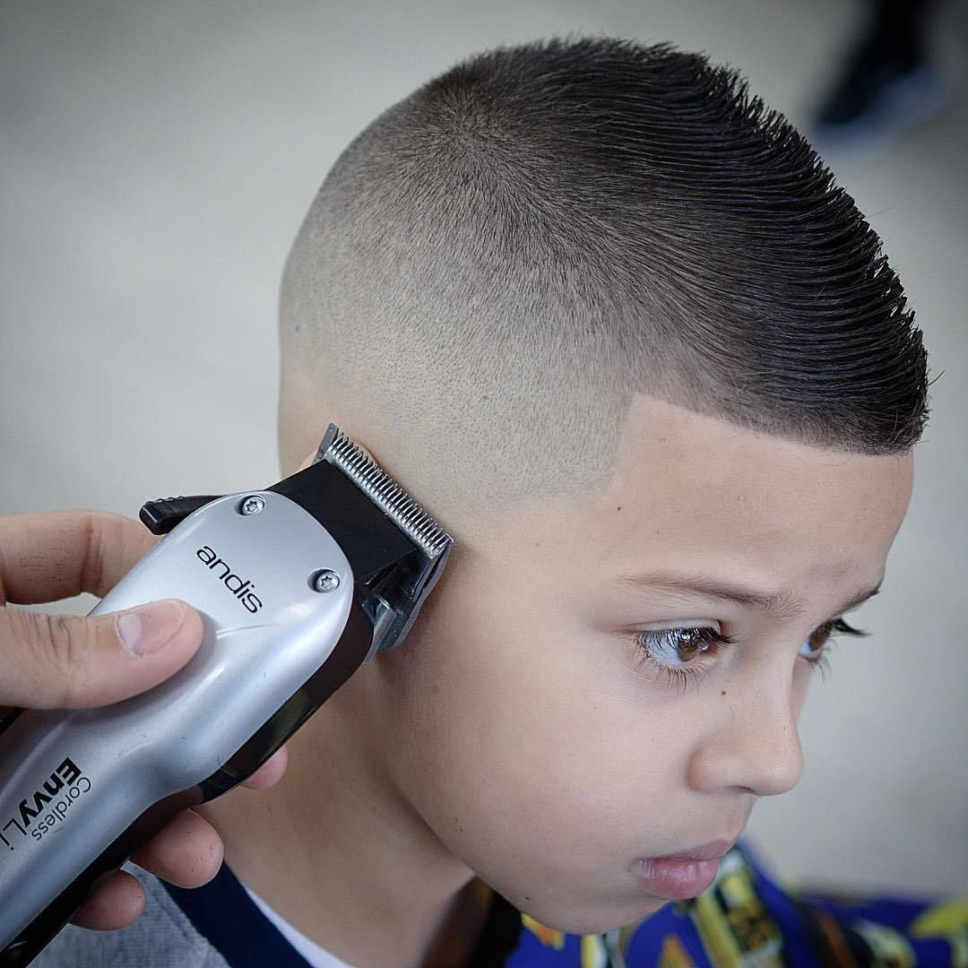 Short Haircuts For Boys Kids
 Faded Fohawk Teenage Boy Haircut