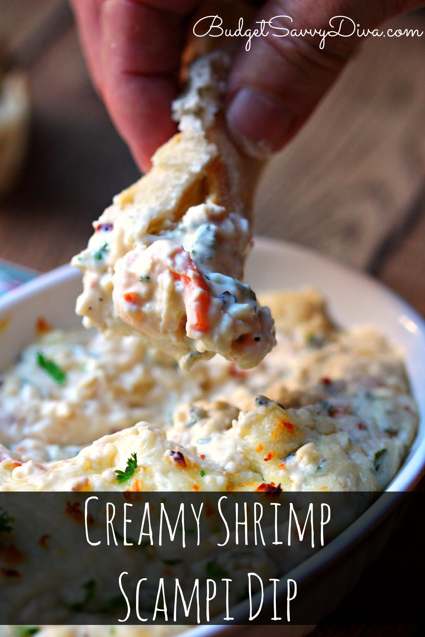 Shrimp Scampi Dip
 Creamy Shrimp Scampi Dip Recipe