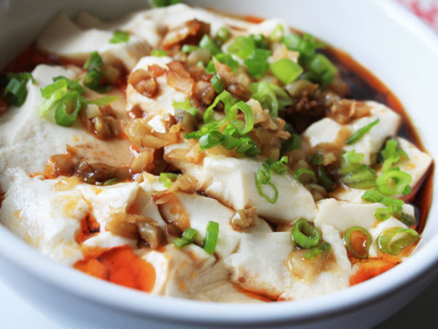 Silken Tofu Chinese Recipes
 Chichi s Chinese Silken Tofu with Chili Oil