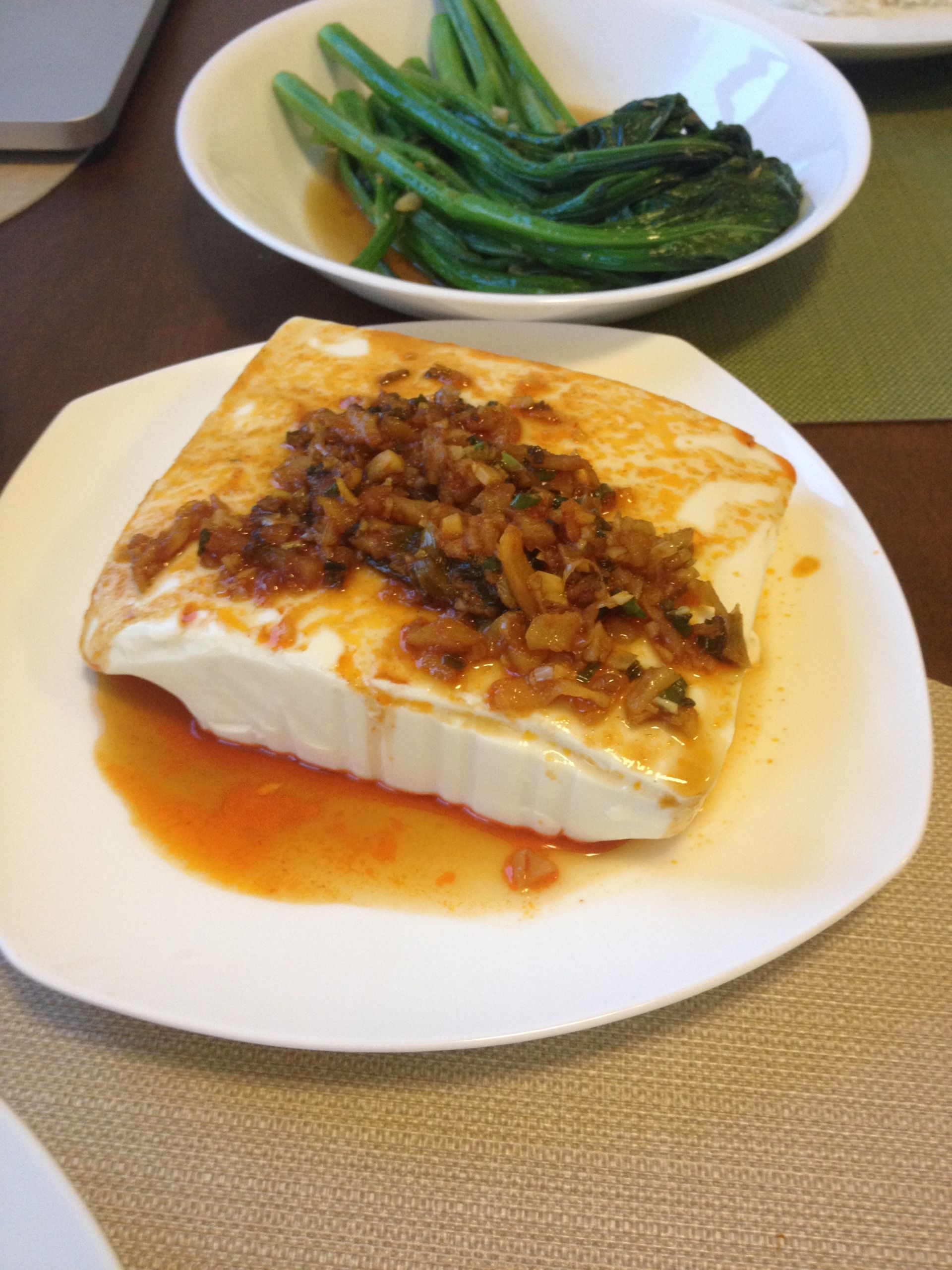 Silken Tofu Chinese Recipes
 Silken Tofu with Spicy Preserved Ve able – based on