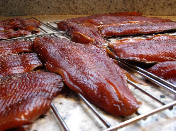 Smoked Fish Brine Recipes
 Brined jack coho filets ready for the smoker