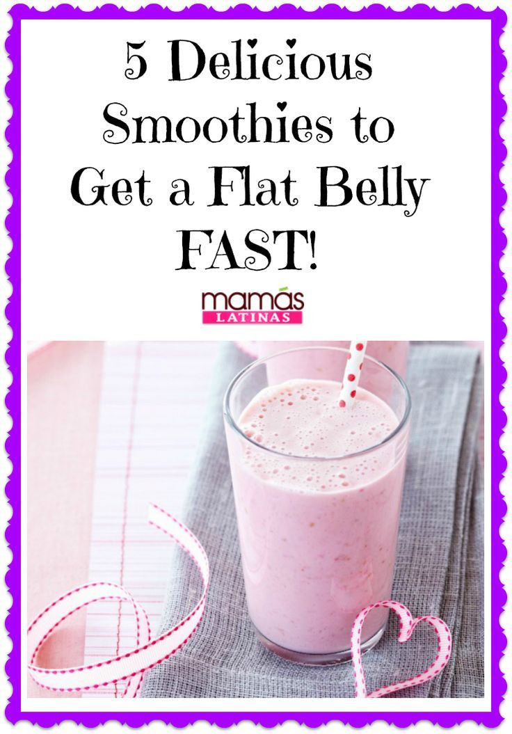 Smoothies To Lose Weight Fast
 Get a flat tummy fast with these 5 delicious smoothies
