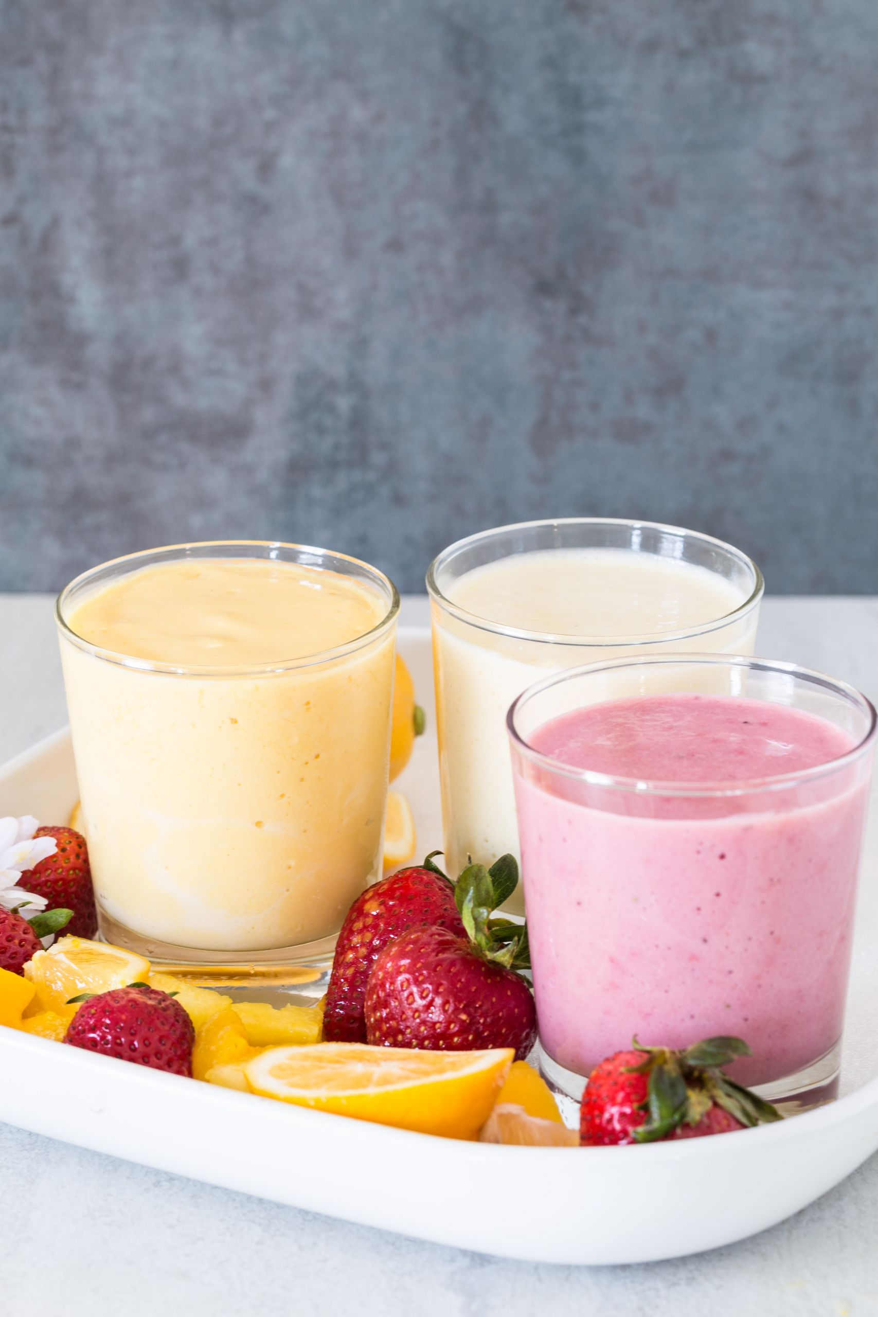 Smoothies With Yogurt
 Yogurt protein smoothie 3 ways