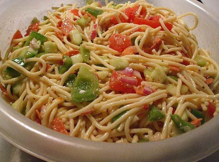 Spaghetti Pasta Salad Recipe
 Cold Spaghetti Salad Recipe