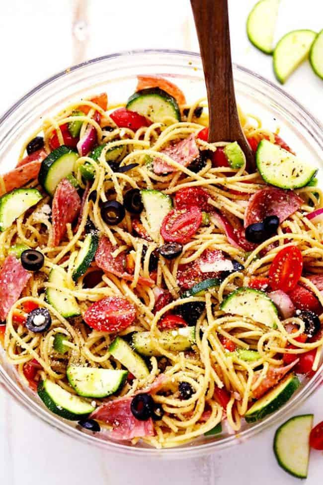 Spaghetti Pasta Salad Recipe
 Italian Spaghetti Salad