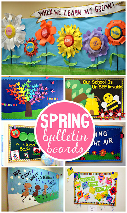 Spring Ideas Bulletin Boards
 spring bulletin boards crafts