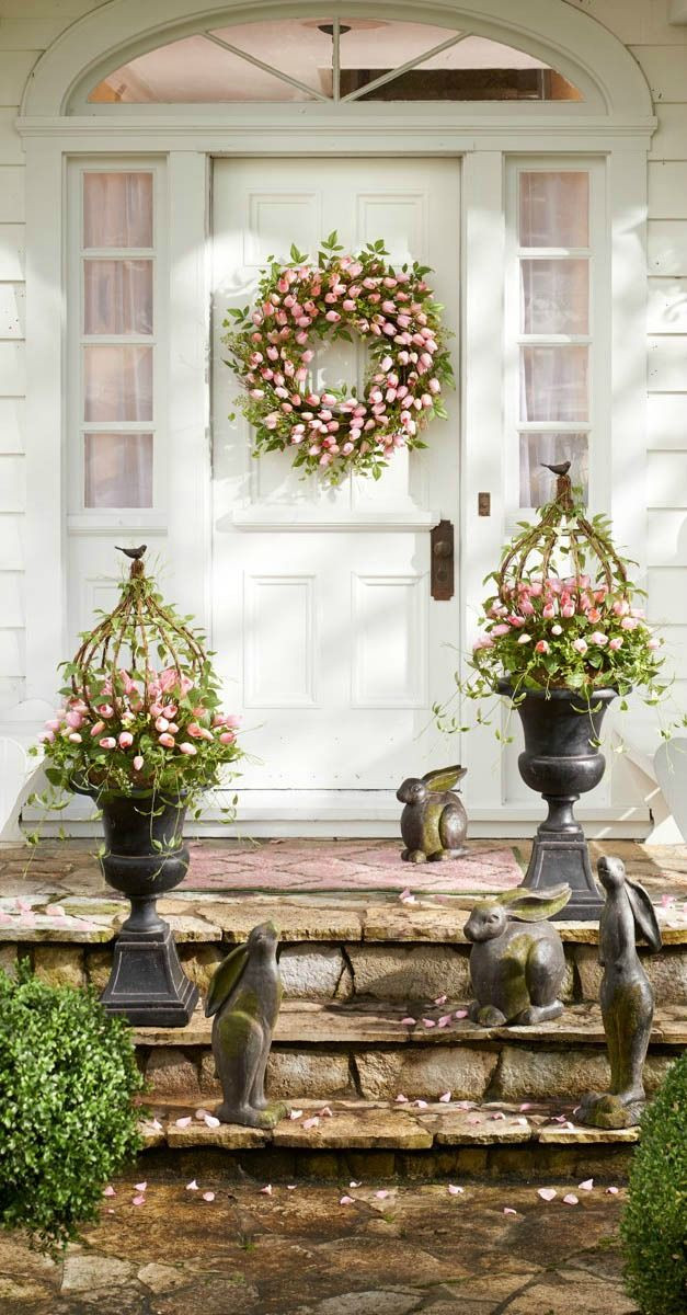 Spring Ideas Decorating
 16 Garden Ideas For Spring & Easter – Holiday Flowers