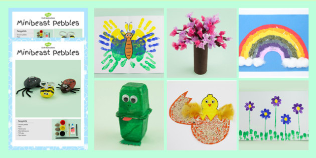 Spring Ideas Eyfs
 Spring Craft Activity Pack spring craft activities pack