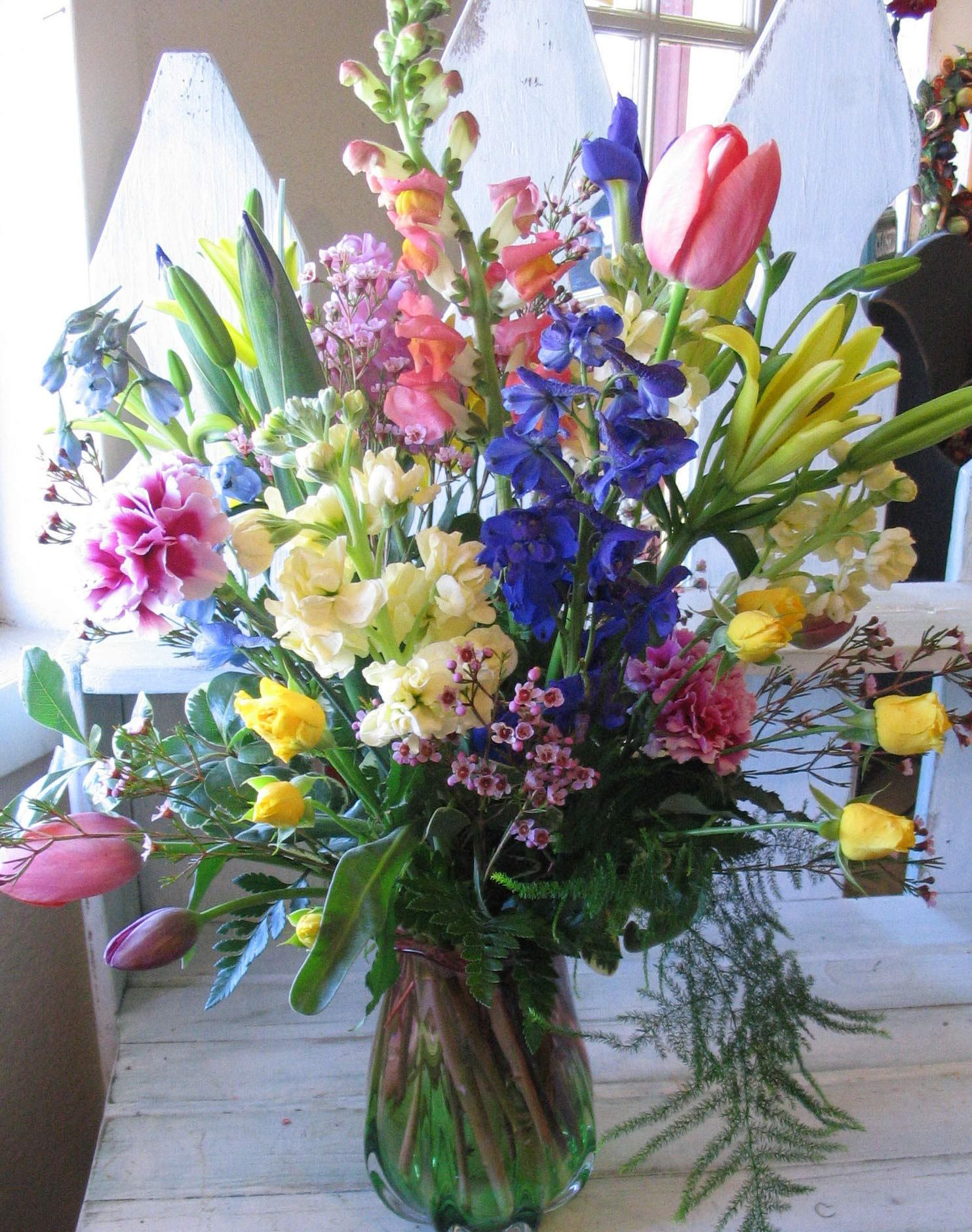 Spring Ideas Flowers
 Fresh flowers from the florist are very nice for your