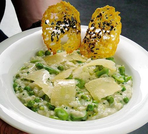 Spring Risotto Recipe
 Risotto of spring ve ables recipe