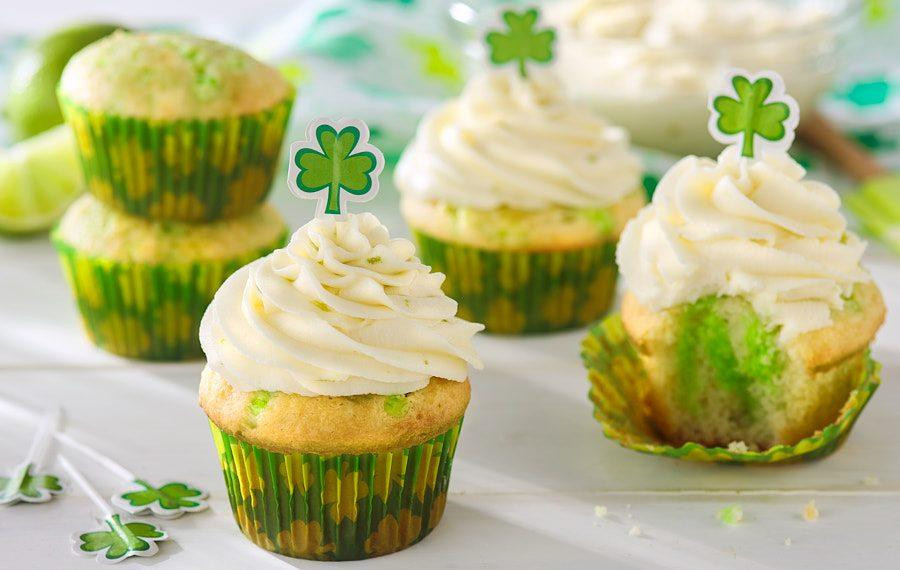 St Patrick'S Cupcakes
 ST PATRICK’S DAY POKE CUPCAKES V&V Supremo Foods Inc