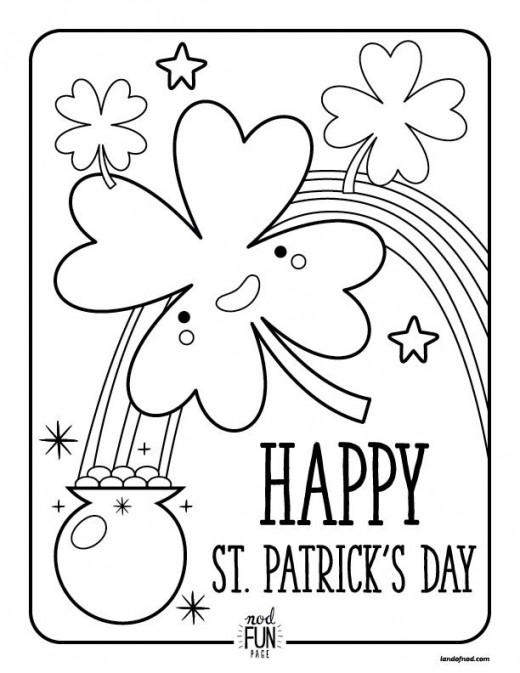St. Patrick's Day Activities
 New St Patrick s Day Coloring Pages fg8