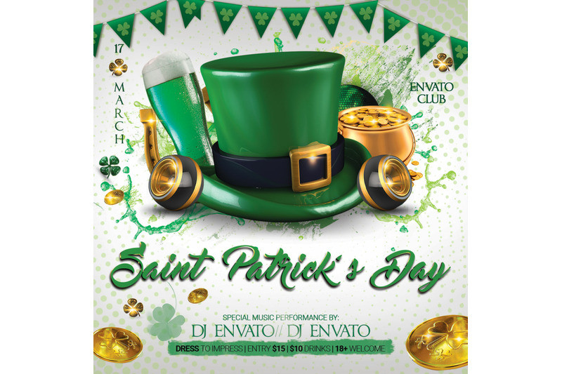 St. Patrick's Day Activities
 St Patrick s Day Flyer And Poster By artolus