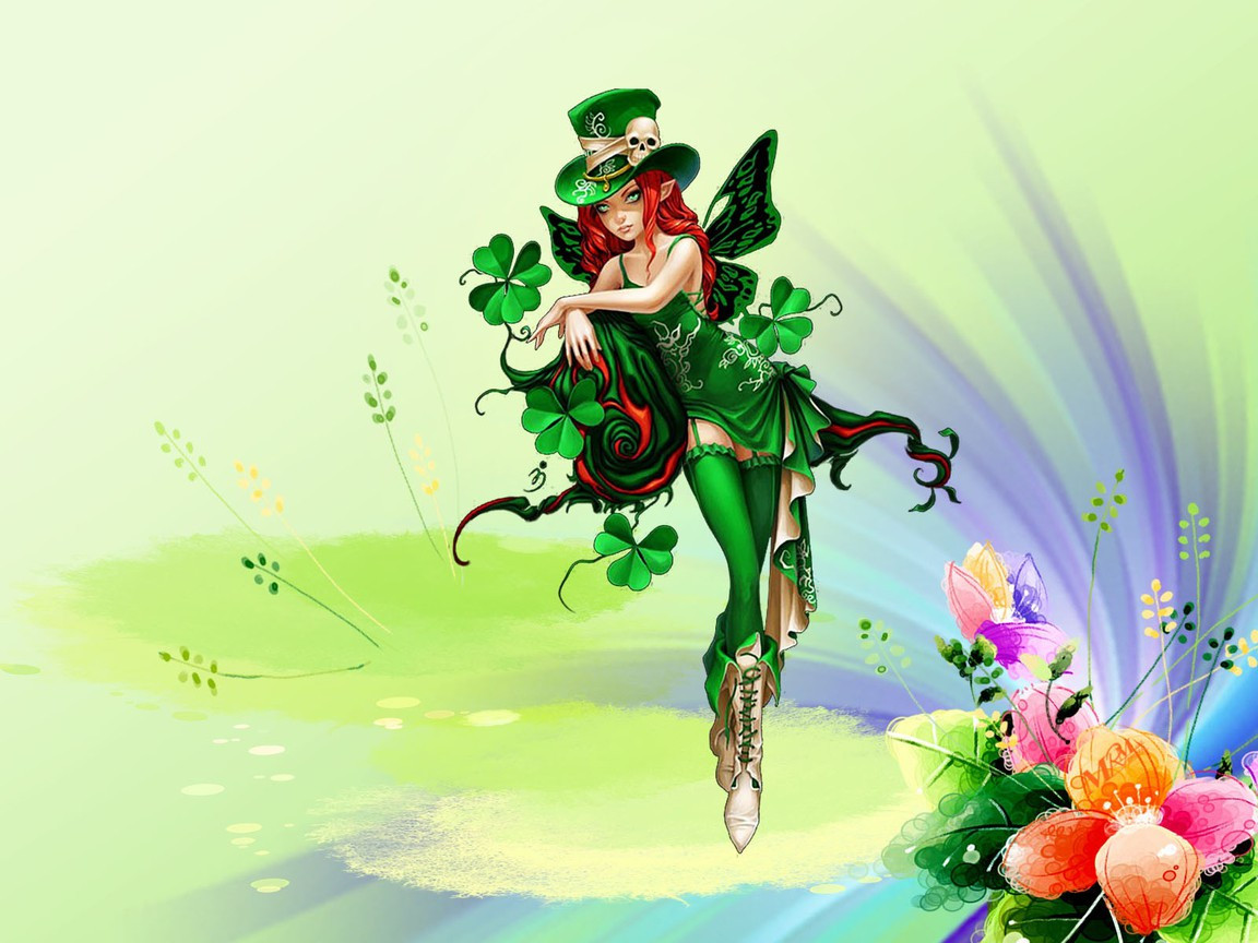 St. Patrick's Day Activities
 St Patrick s Day Clovers Wallpaper
