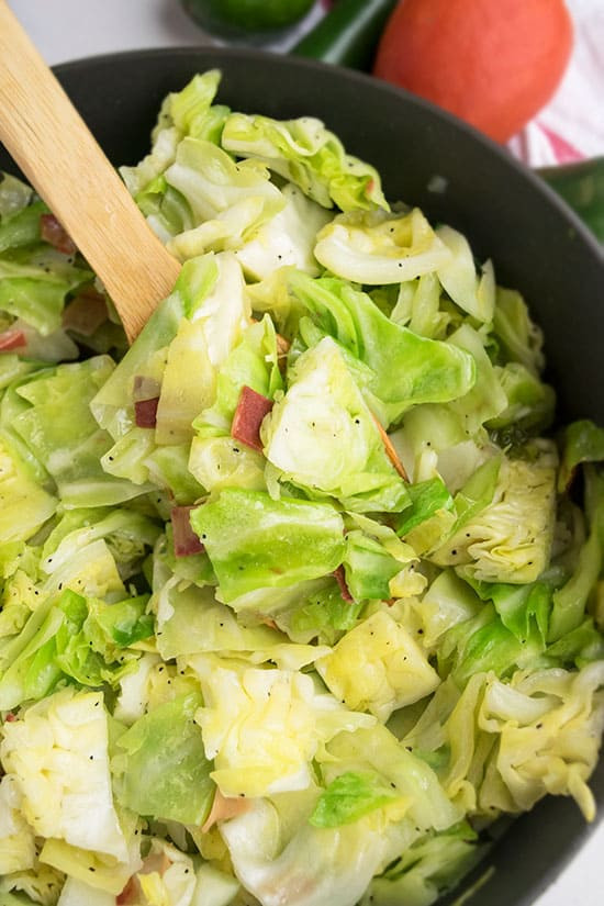 Stir Fried Cabbage
 super easy stir fried cabbage