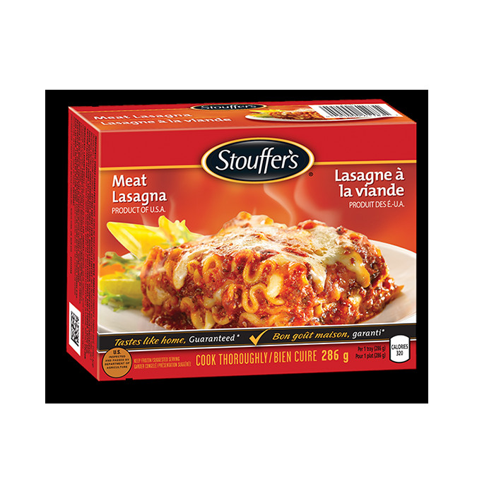 Stouffer'S Veggie Lasagna
 STOUFFER S Meat Lasagna