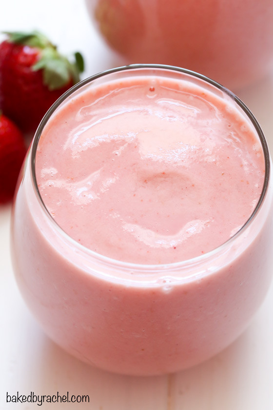 Strawberry Pineapple Smoothie Recipes
 Baked by Rachel Strawberry Pineapple Smoothie
