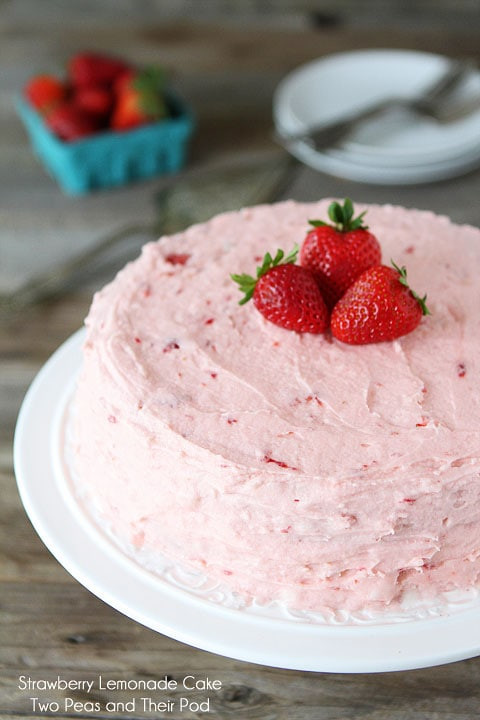 Strawberry Summer Cake
 Strawberry Lemonade Cake Recipe