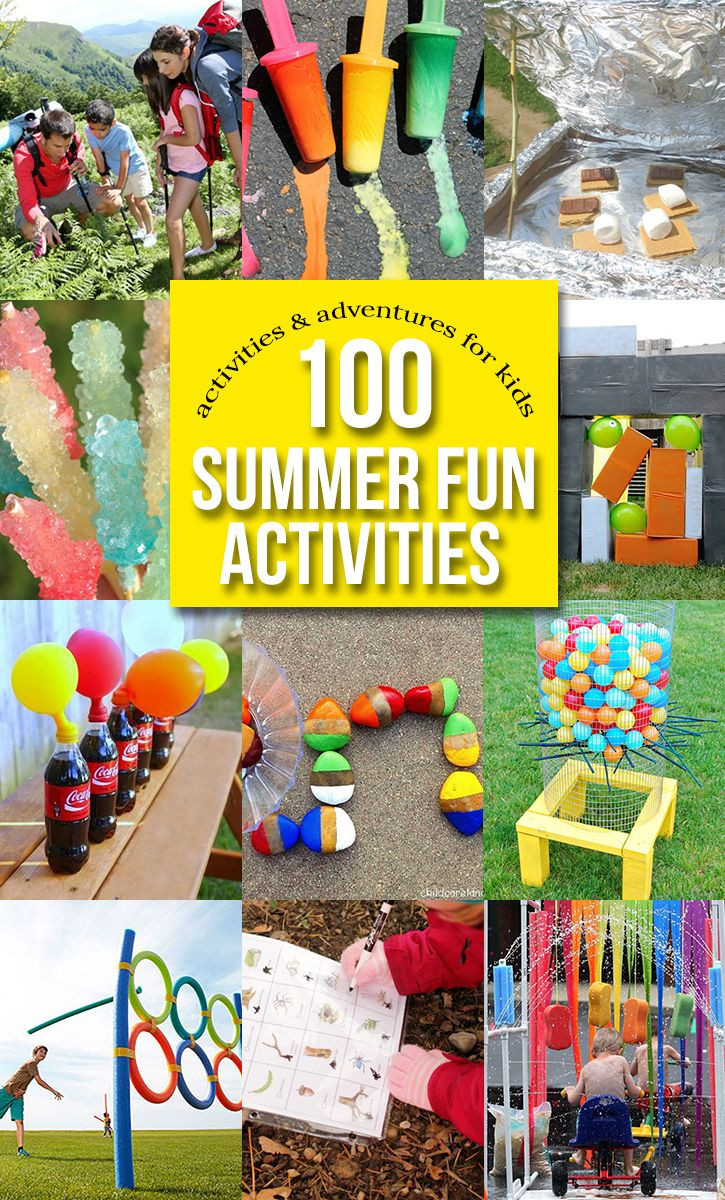 Summer Activities With Kids
 338 best Summertime Lesson Plans images on Pinterest