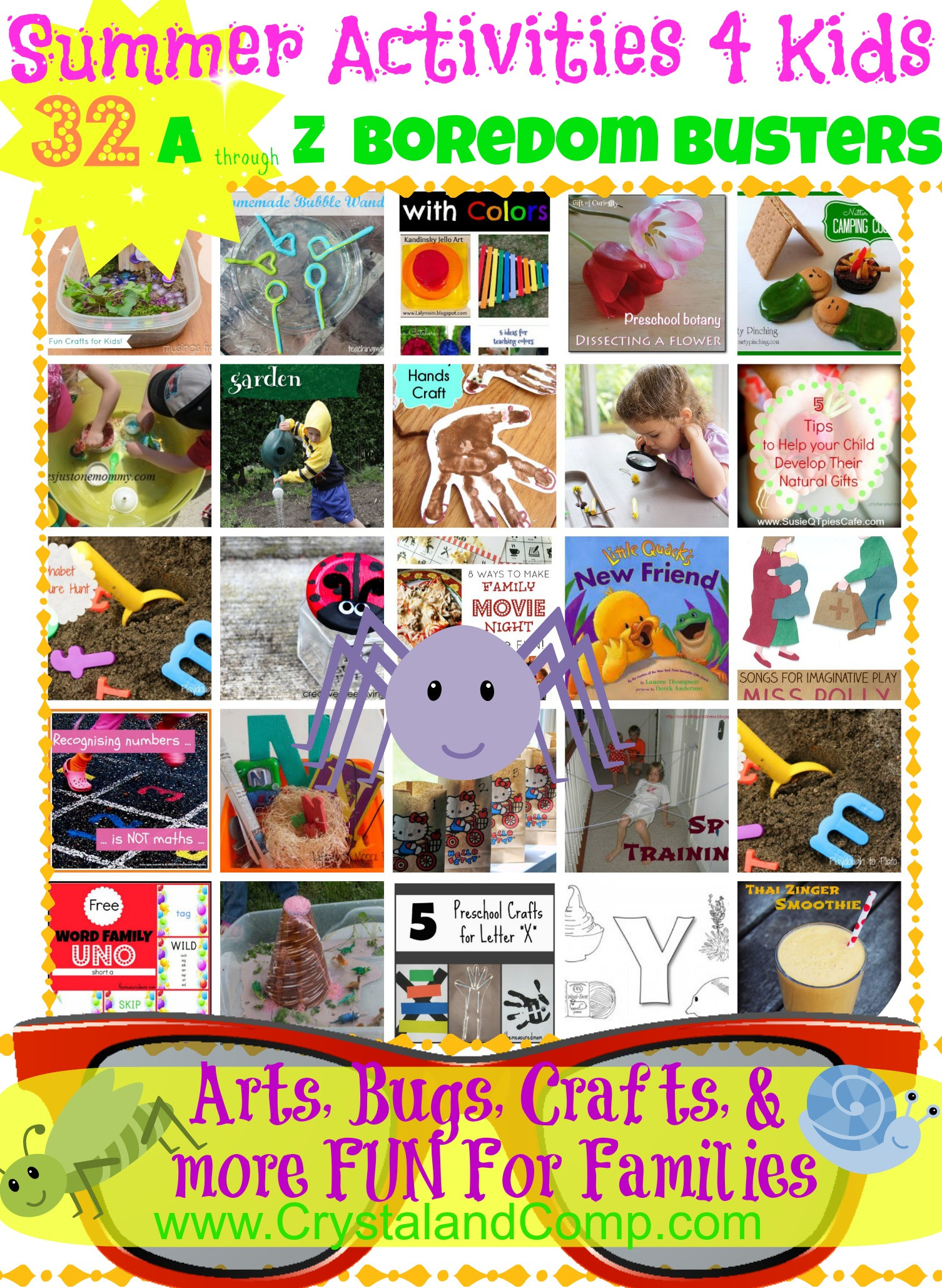 Summer Activities With Kids
 Summer Activities for Kids Boredom Busters