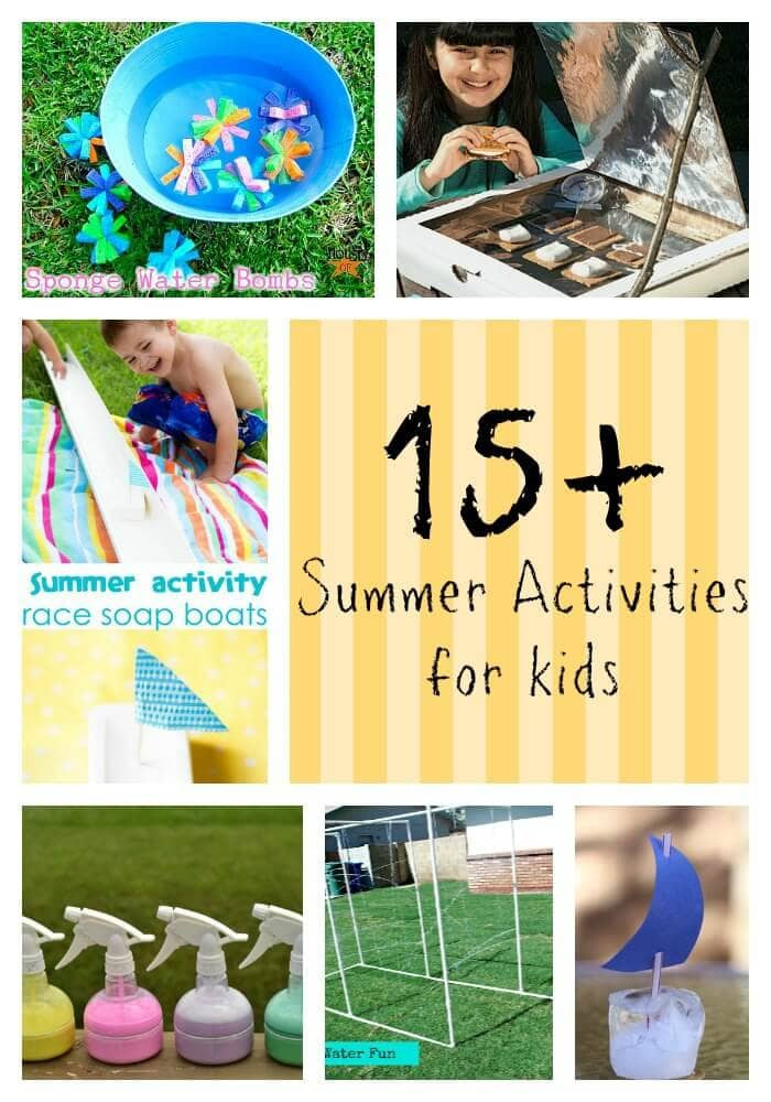 Summer Activities With Kids
 15 Summer Activities for Kids I Heart Nap Time