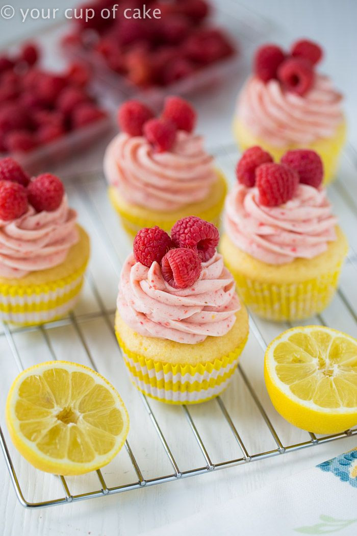 Summer Raspberry Cake Recipe My Cafe
 Raspberry Lemonade Cupcakes with a scratch and cake mix