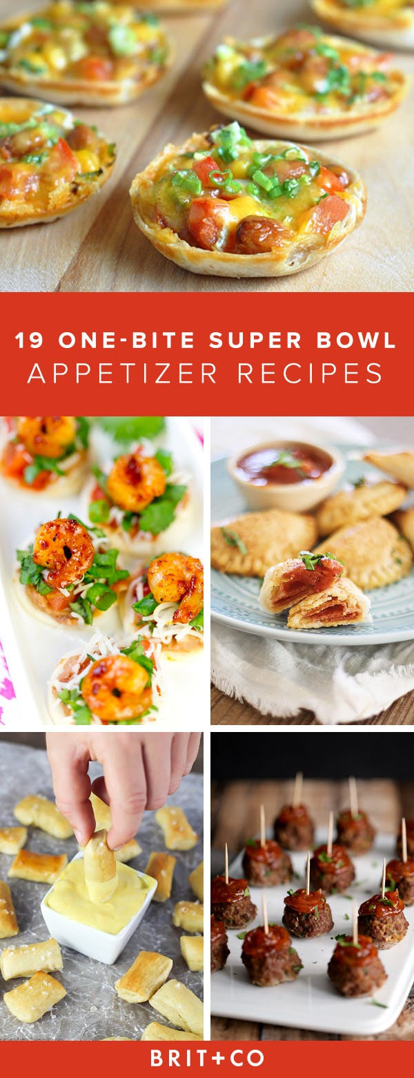 Super Bowl Appetizer Recipes
 19 e Bite Appetizers for Your Super Bowl Party