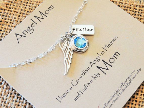 Sympathy Gift Ideas For Loss Of Mother
 Sympathy Gift Mother Memorial Jewelry Mom Loss of Mother