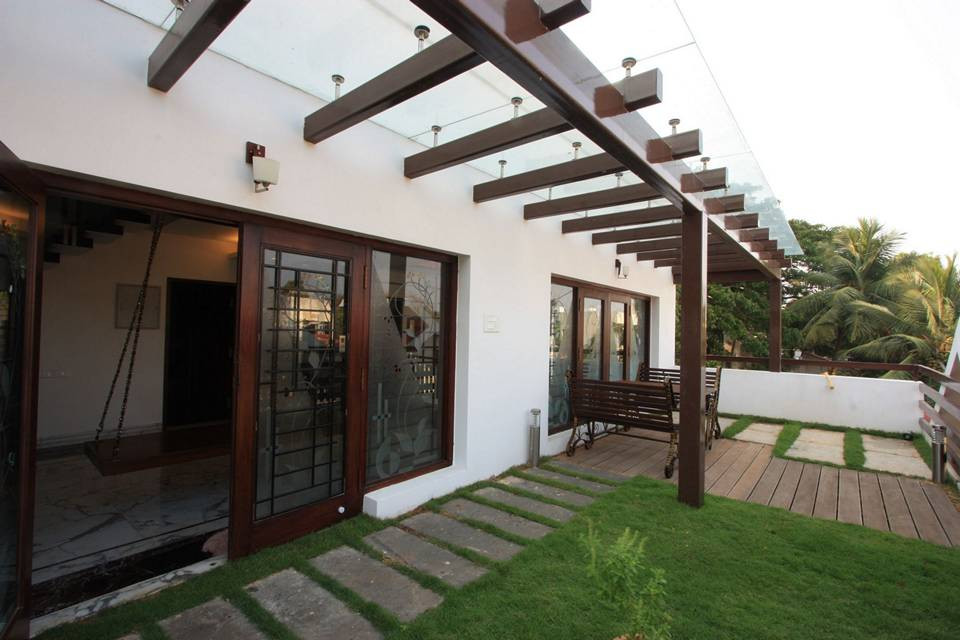 Terrace Landscape House
 The Multi Level House Adyar Chennai Designed by Ansari