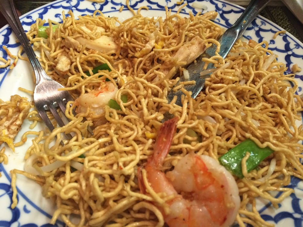 Thai Crispy Noodles
 Crispy Egg Noodle Pad thai Yelp