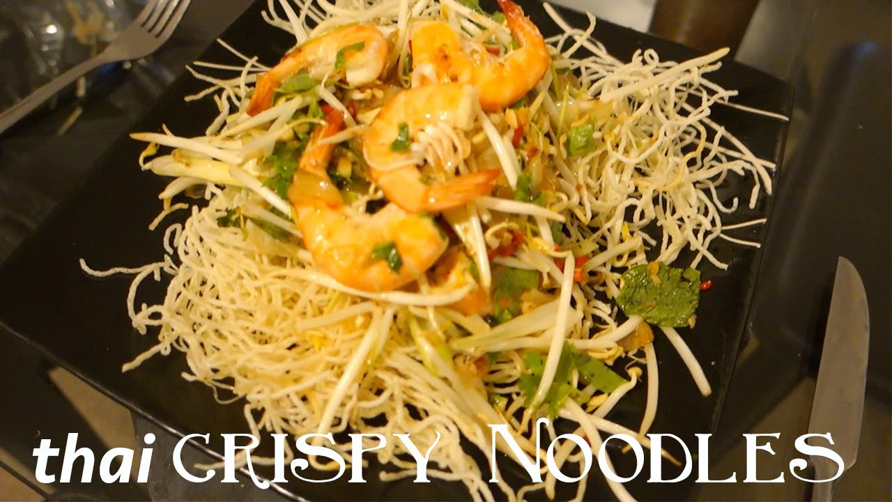 Thai Crispy Noodles
 How To Cook Thai Crispy Noodles