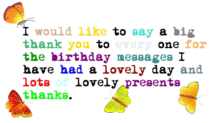 Thank You Quote For Birthday
 Birthday Thank You Quotes for Instagram Bios
