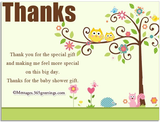 Thank You To Coworkers For Baby Gift
 Baby Shower Thank You Messages For Coworkers Download Page