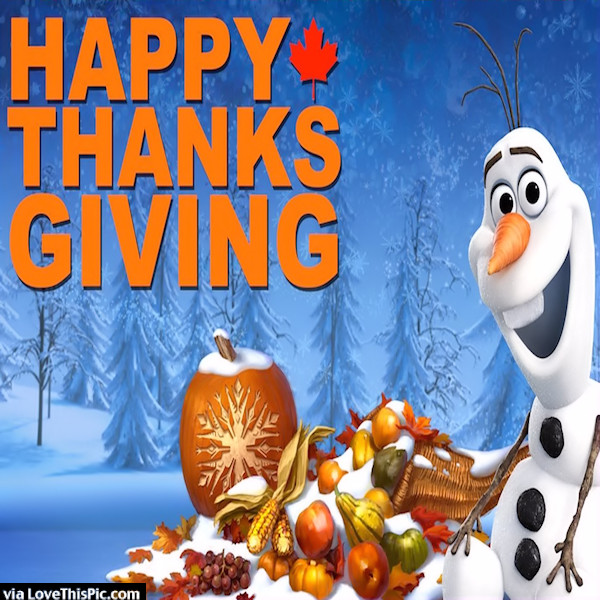 Thanksgiving Quotes Disney
 Olaf Happy Thanksgiving Quote s and