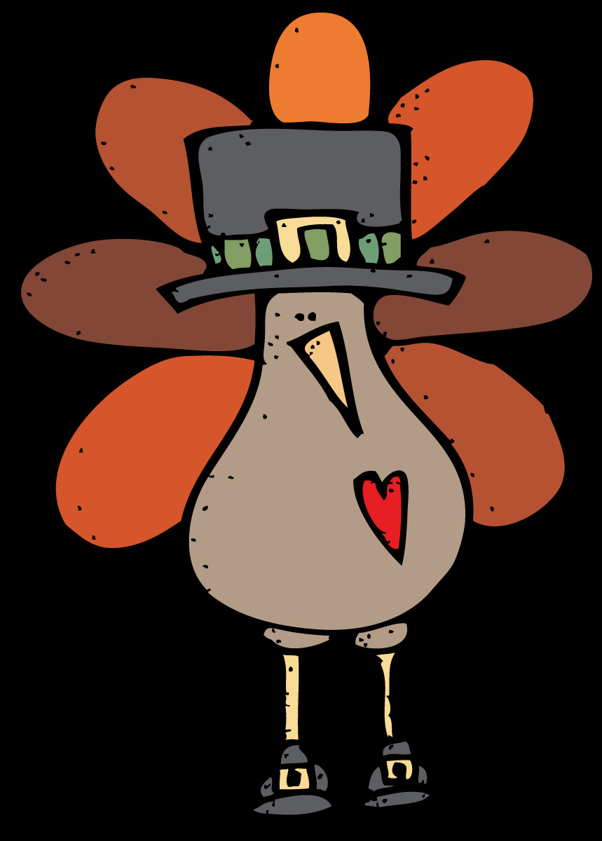 Thanksgiving Turkey Clip Art
 MelonHeadz Happy Thanksgiving