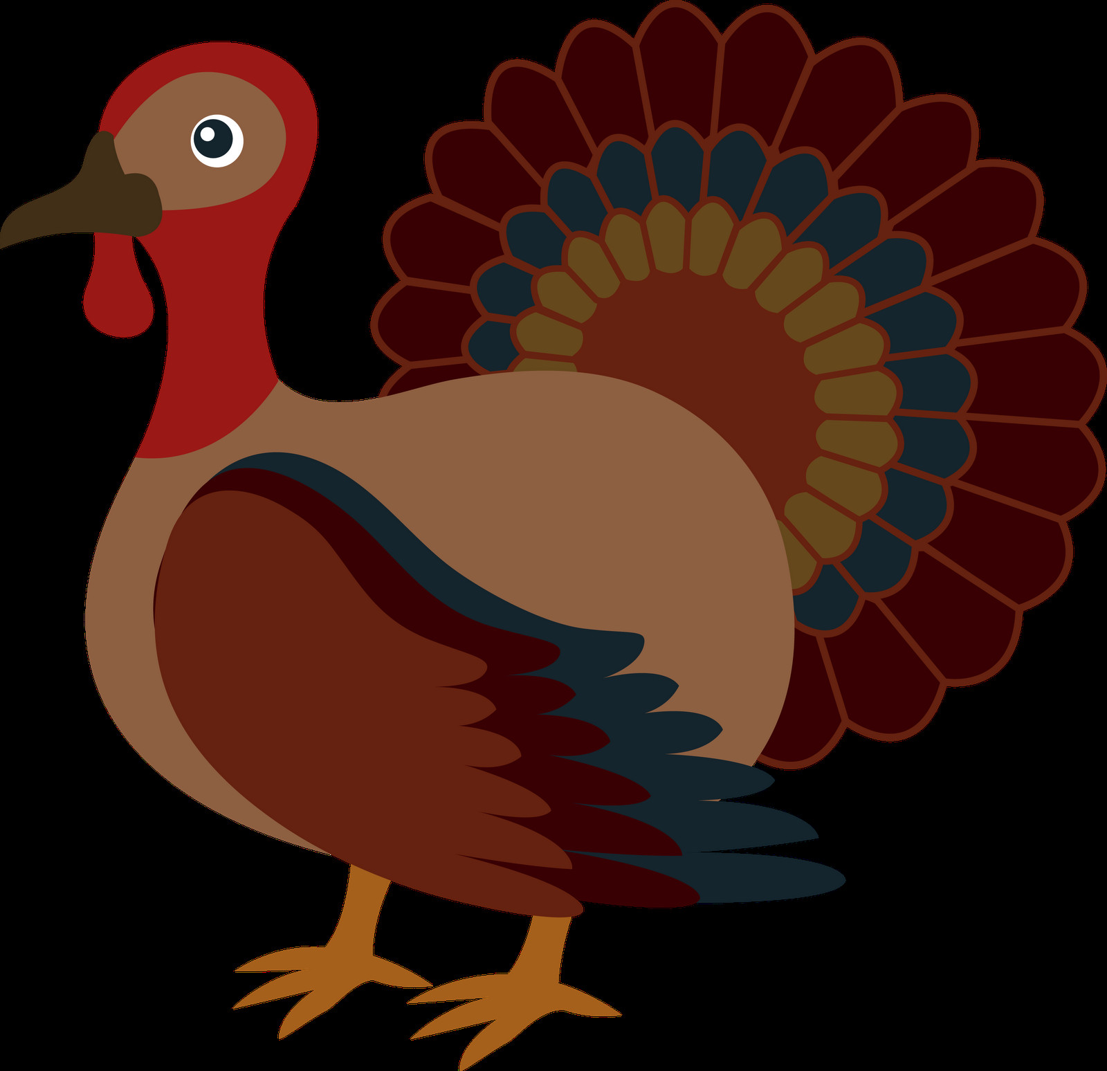 Thanksgiving Turkey Clip Art
 collection of Thanksgiving Clipart offers many pictures of