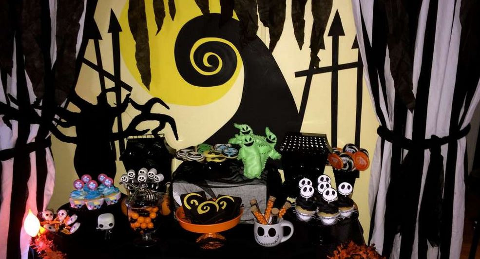 The Nightmare Before Christmas Birthday Party Ideas
 Movie Themed Halloween Parties