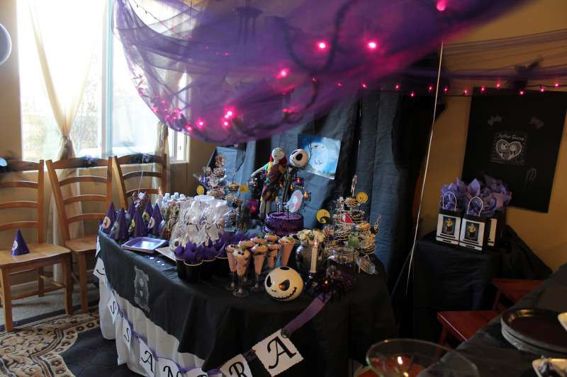 The Nightmare Before Christmas Birthday Party Ideas
 Nightmare Before Christmas Birthday Party Ideas