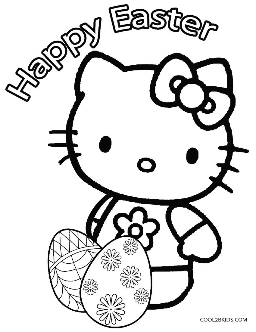 Toddler Easter Coloring Pages
 Printable Easter Egg Coloring Pages For Kids
