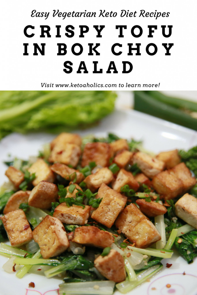 Tofu Keto Recipes
 Crispy Tofu in Bok Choy Salad