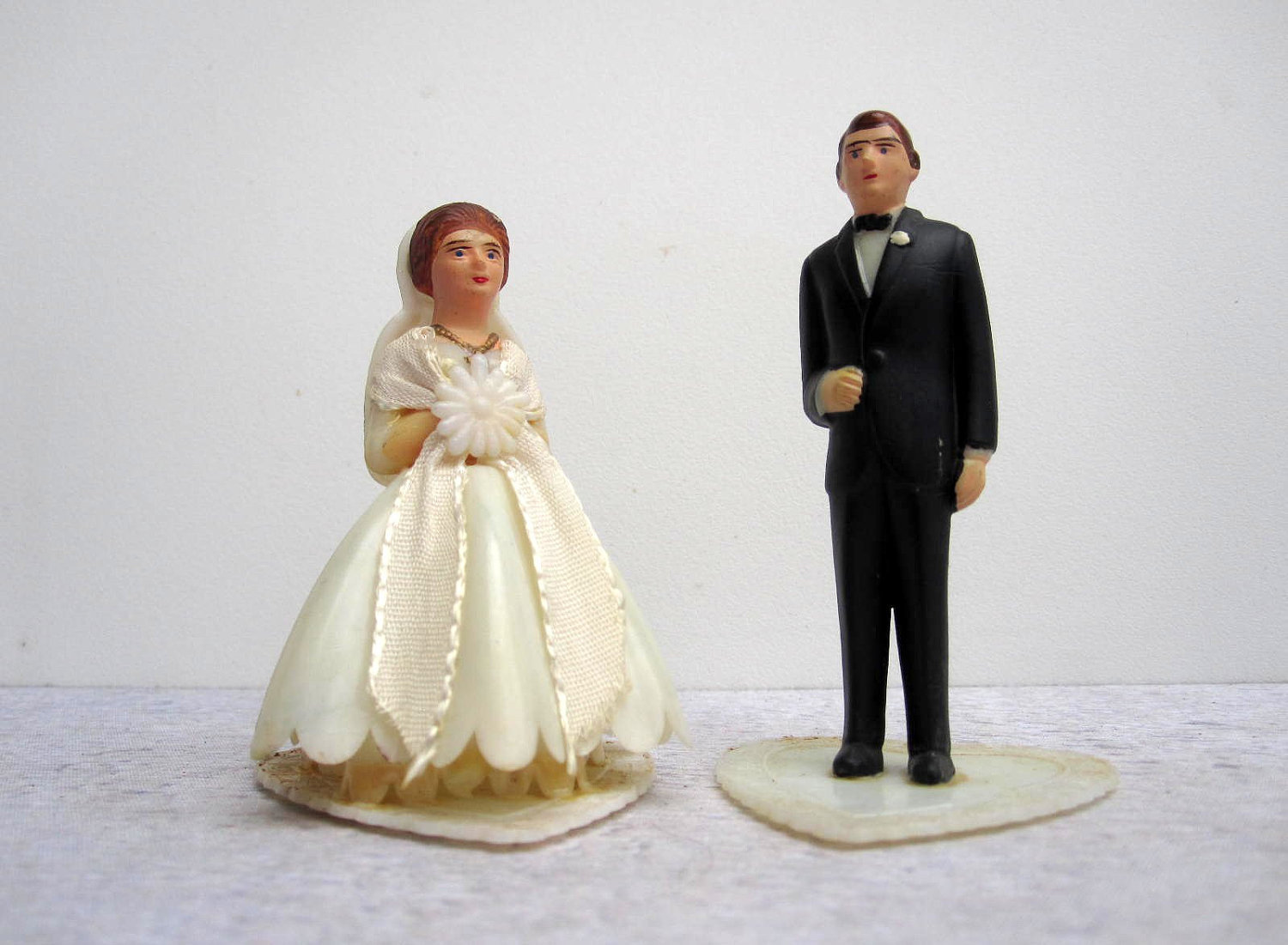 Traditional Wedding Cake Topper
 Vintage Wedding Cake Topper Traditional Bride and Groom on